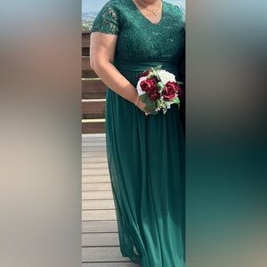 Emerald Green Dress
